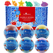 Load image into Gallery viewer, 6 Sea Animal Squishy Surprise Bubble Bath Bombs